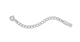 2" Sterling - Silver Extender Chain