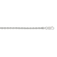Sterling 2.9mm Diamond Cut Rope Chain - 24"