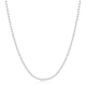 Silver Rectangle Link Chain Necklace(N060-03H)