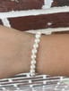 6.0-6.5mm Freshwater Pearl Bracelet- 14KY