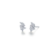 .90cttw Prismatic Cluster Stud Earrings