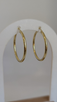 25mm Gold Hoop Earrings- 10KY