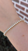5.77cttw Lab Grown Diamond Tennis Bracelet- 14KY