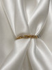 .08cttw Diamond Twist Stackable Band- 10KY