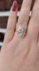 3.15cttw Lab Grown Marquise Engagement Ring with Hidden Halo-14KY