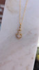 .10cttw Diamond Anchor Necklace - 14KY