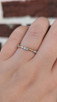 .11cttw Diamond Ring-14K Two Tone 