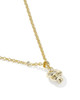 Parker Knot Pendant Necklace Gold Metal