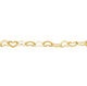 Flat Heart Link Permanent Bracelet