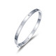 1.10cttw Invisible Set High Polish Bangle