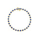 3.30cttw Bezel Strand Bracelet