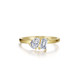0.68cttw Toi Et Moi Ring Size 7