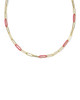 Courtney Enamel Link And Chain Necklace