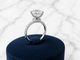 2.32cttw Lab Grown Oval Engagement Ring-14KW