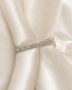 .10cttw Aquamarine and Diamond Band-10KW