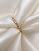 .25cttw Lab Grown Spaced Diamond Band-14KY