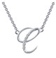 "C" Initial Necklace