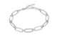 Silver Cable Connect Chunky Chain Bracelet
