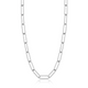Silver Paperclip Chunky Chain 