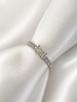 .73cttw Baguette and Round Diamond Band- 14KW