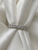 .72cttw Straight Prong Diamond Band- 14KW
