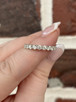 1.00cttw Nine Stone Round Diamond Band- 14KW