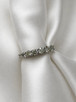 1.00cttw Nine Stone Round Diamond Band- 14KW