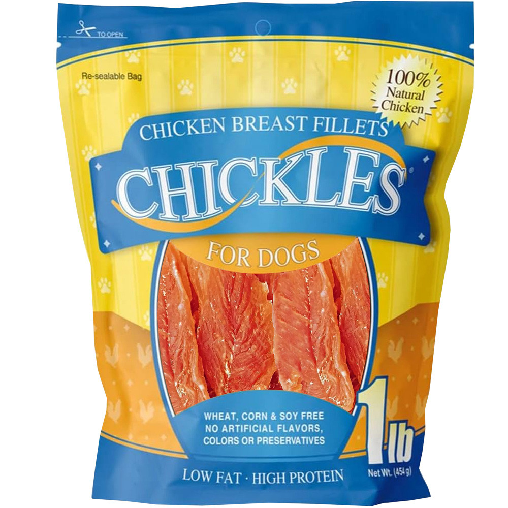 Chickles & Duckles Natural Jerky Treats for Dogs