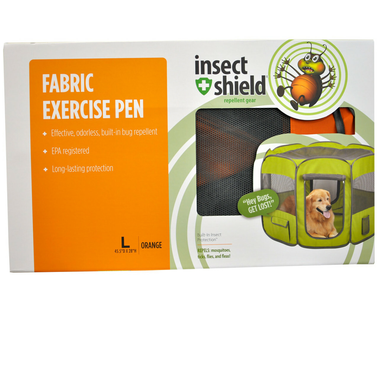 Insect Shield Fabric Exercise Pens