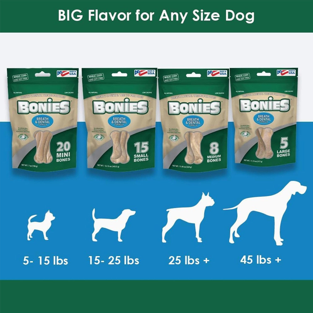 BONIES Delicious Natural Bones for Dogs