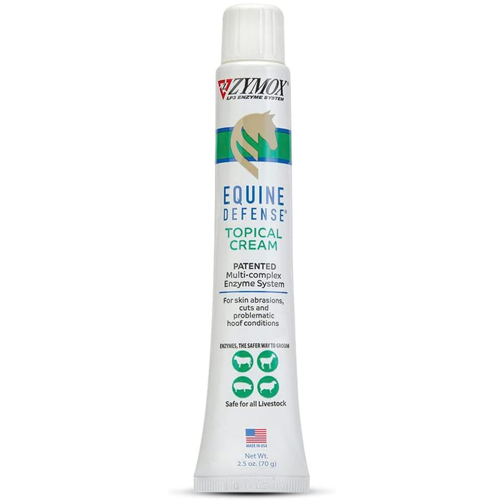 Zymox Equine Defense for Horse - Topical Cream - 2.5 oz. tube