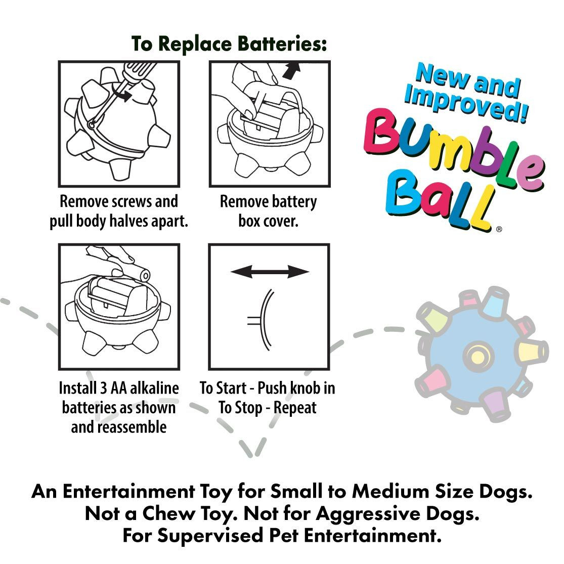 Claude Bumble Ball Batteries Otis And Claude Bumble Balls