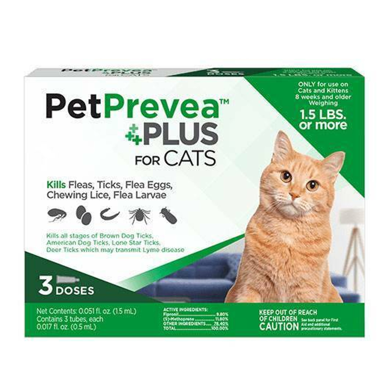 PetPrevea Plus Flea Tick for Cats