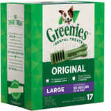 Greenies Original Dental Chew Dog Treats - Large 27oz (17 Bones)