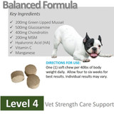 Vet Worthy Joint Support Level 4 Chew Tabs (90 ct)