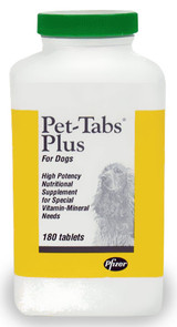 Pet-Tabs PLUS for Dogs (180 Tablets) Pet-Tabs PLUS for Dogs (180 Tablets)