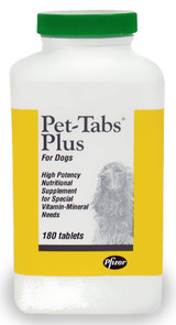 Pet-Tabs PLUS for Dogs (180 Tablets)