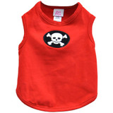 Pet Flys Happy Pirate Skull Tank Top - Small