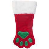 Kyjen Holiday Red Paw Stocking - Small