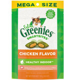Feline Greenies Smartbites Healthy Indoor Cat Treats - Chicken Flavor (4.6 oz)