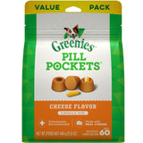 Greenies Pill Pockets Capsule Dog Treats - Cheese Flavor 15.8 oz (60 count)