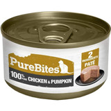 PureBites Pates 100% Pure Chicken & Pumpkin for Cats (12x2.5 oz)