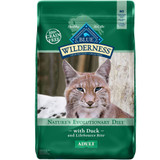 Blue Buffalo Wilderness Grain-Free Duck Recipe for Adult Cats (5 lb)