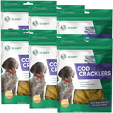 Dr. Marty Cod Cracklers Freeze Dried Dog Treats, 6-PACK, 4-oz