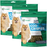 Dr. Marty Cod Crispies Freeze Dried Dog Treats, 3-PACK, 4-oz