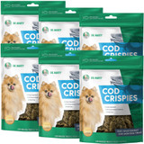 Dr. Marty Cod Crispies Freeze Dried Dog Treats, 6-PACK, 4-oz