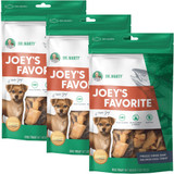 Dr. Marty Joey's Favorite Freeze Dried Salmon Dog Treats, 3-PACK, 4-oz