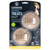 Starmark Everlasting Chicken Flavored Dental Dog Treats, Large, 2 count