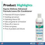 Zymox Advanced Formula Equine Defense for Horse- Leave-on Conditioner - 12-oz bottle - [Grooming]