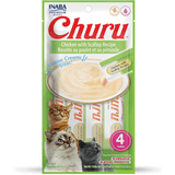 Inaba Churu Cat Treat - Chicken with Scallop Recipe - 4 Tubes (2 oz)
